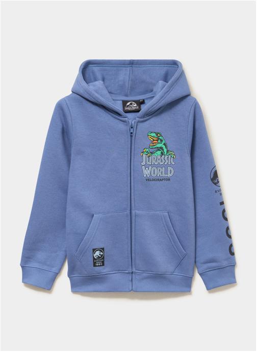 Jurassic Parc Sweats à capuche Gilet - SHL_CHIHUAHUA_JURASSIC garçon bleu