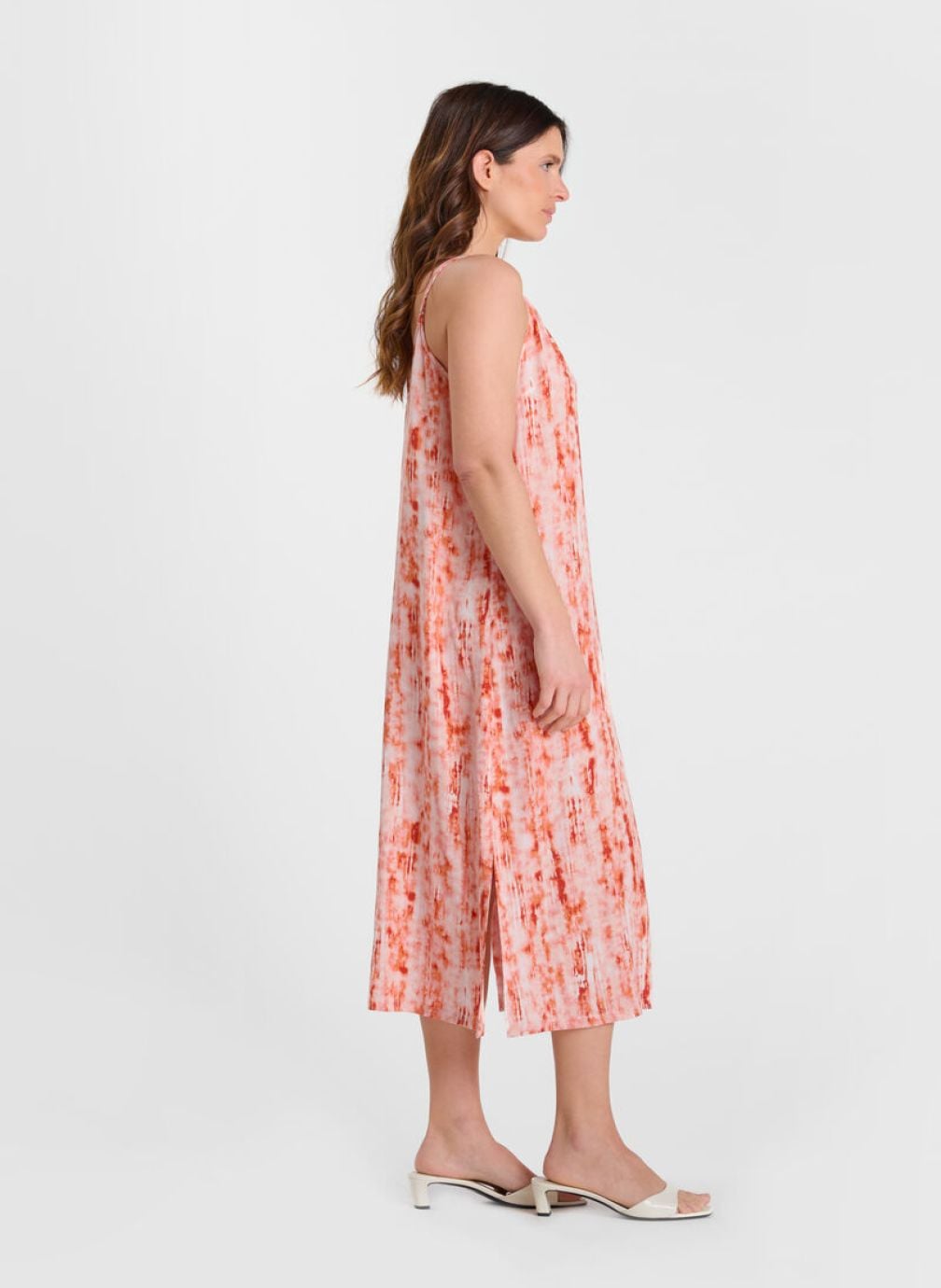 Le temps des cerises Robes Robe longue droite MAENA Pink femme rose ...