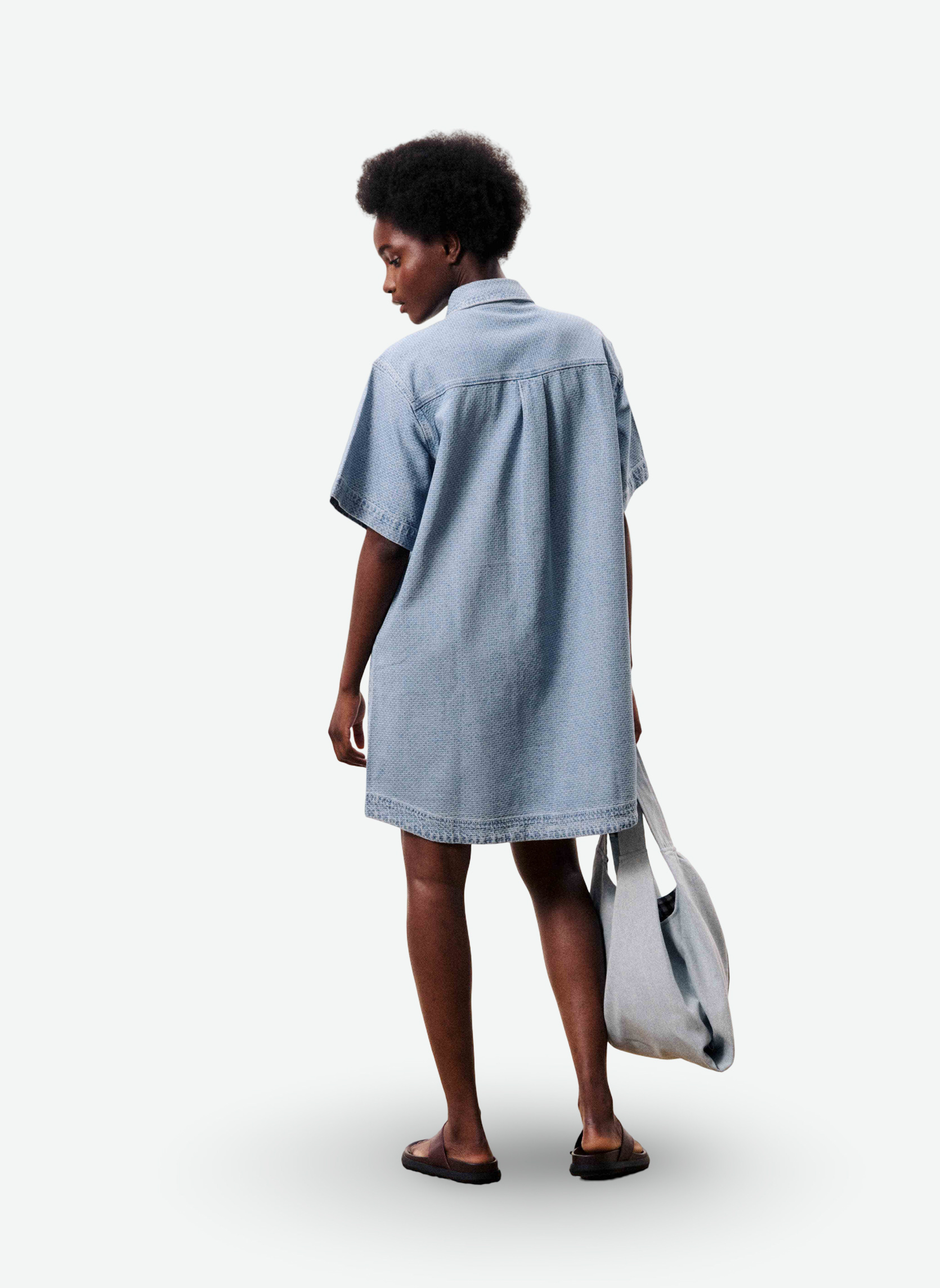 Robes BERYL femme bleu FRNCH Robes BERYL femme bleu Bleu clair