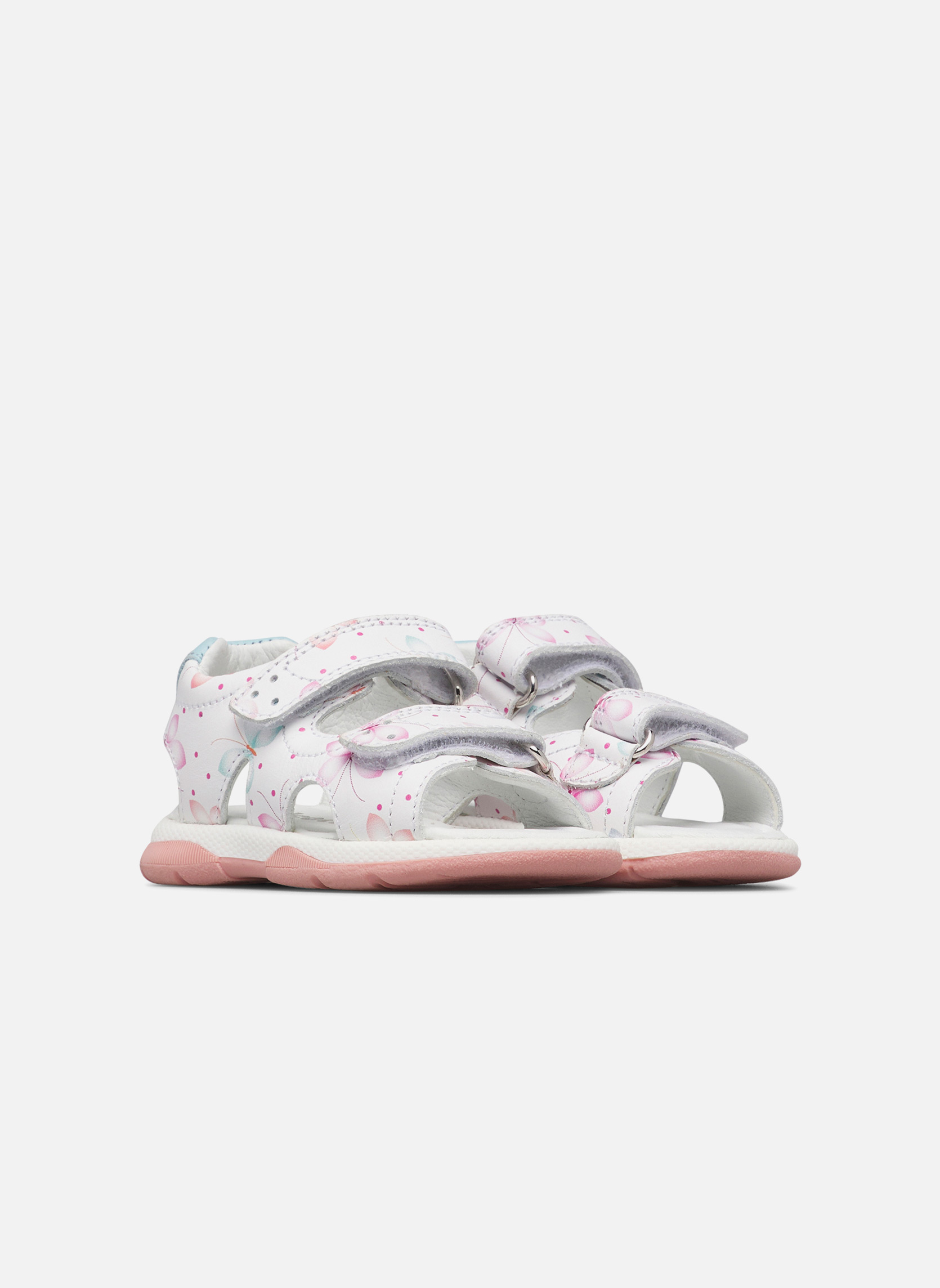 Sandales Sandales WUNNY Blanc-Rose- fille blanc Falcotto Sandales Sandales WUNNY Blanc-Rose- fille blanc Blanc