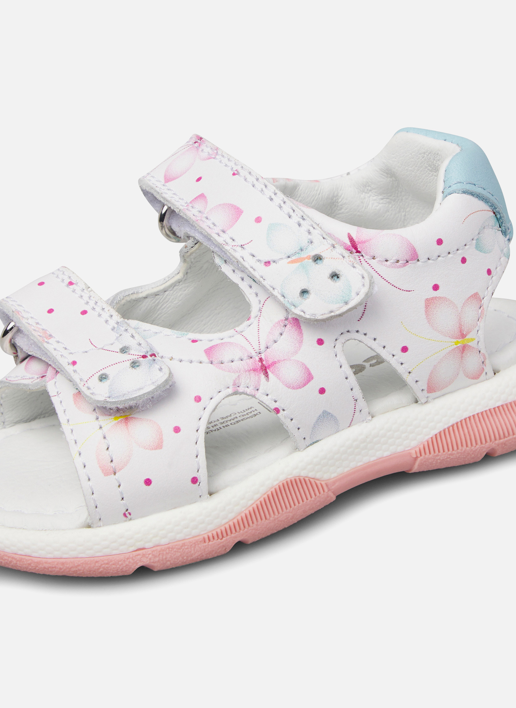 Sandales Sandales WUNNY Blanc-Rose- fille blanc Falcotto Sandales Sandales WUNNY Blanc-Rose- fille blanc Blanc