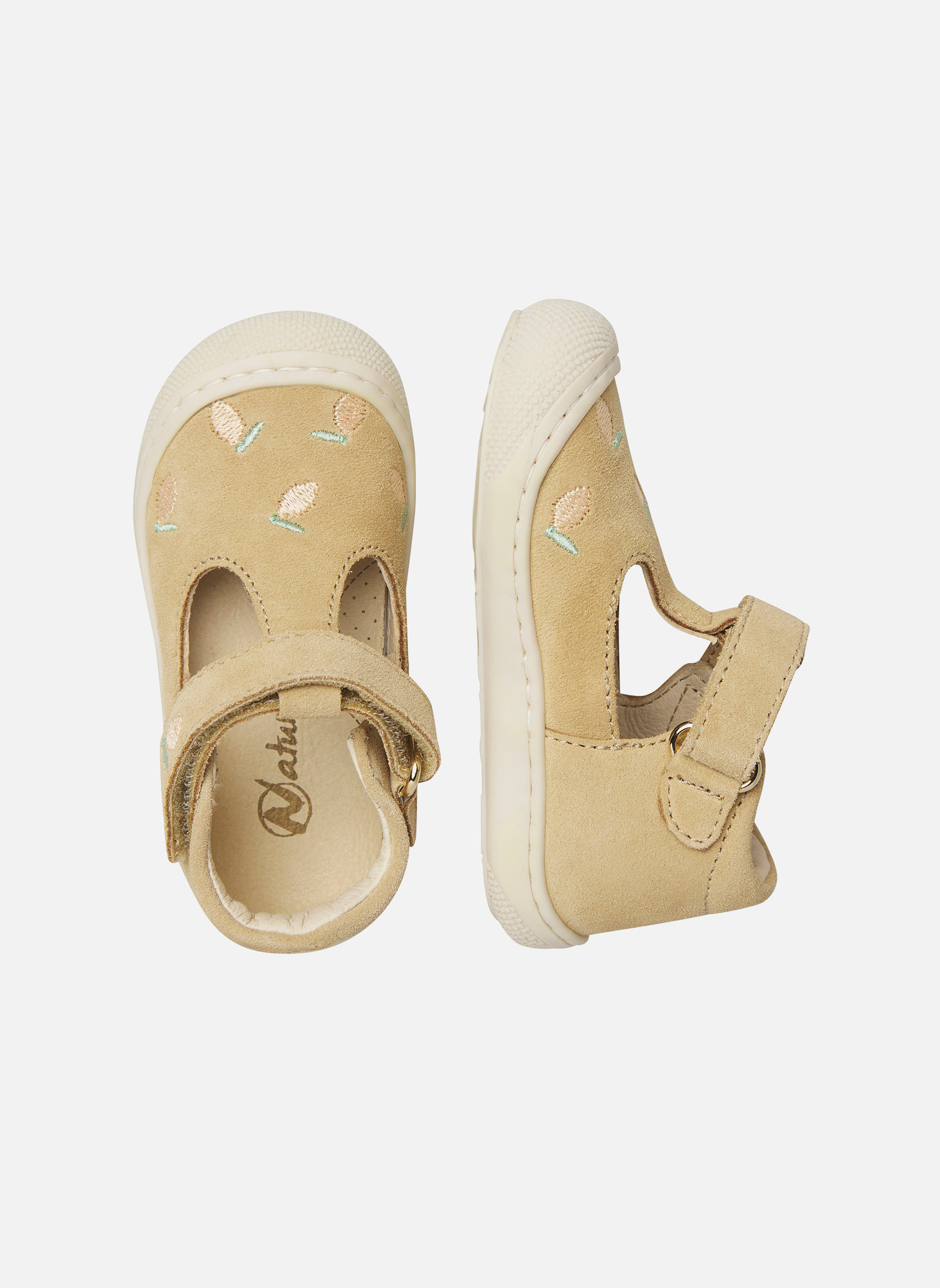 Sandales Sandales INDIS EMBR Sable- fille beige Naturino Sandales Sandales INDIS EMBR Sable- fille beige Beige