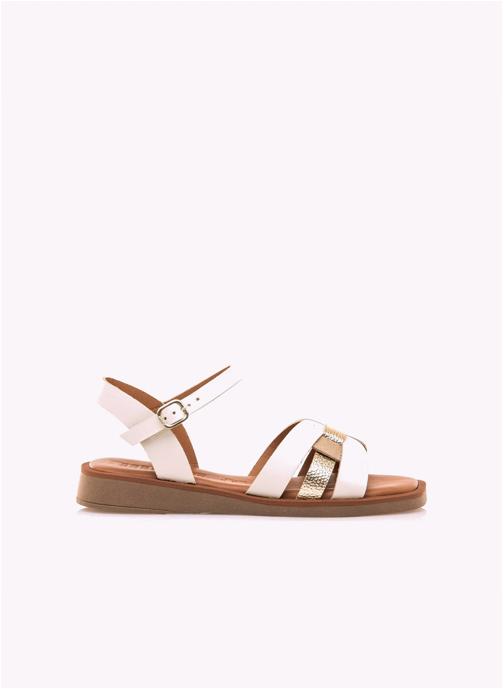 MTNG Sandales Sandales compensées Femme MTNG COLETTE marron femme blanc