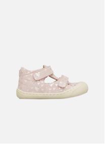 Sandales Sandales PUFFY Rose poudré-Platine fille rose Naturino Sandales Sandales PUFFY Rose poudré-Platine fille rose Rose clair