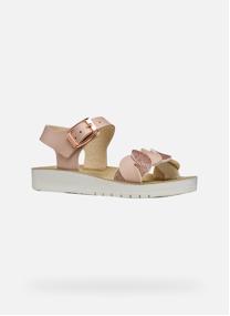 Sandales SANDAL COSTAREI GIRL fille rose Geox Sandales SANDAL COSTAREI GIRL fille rose Rose