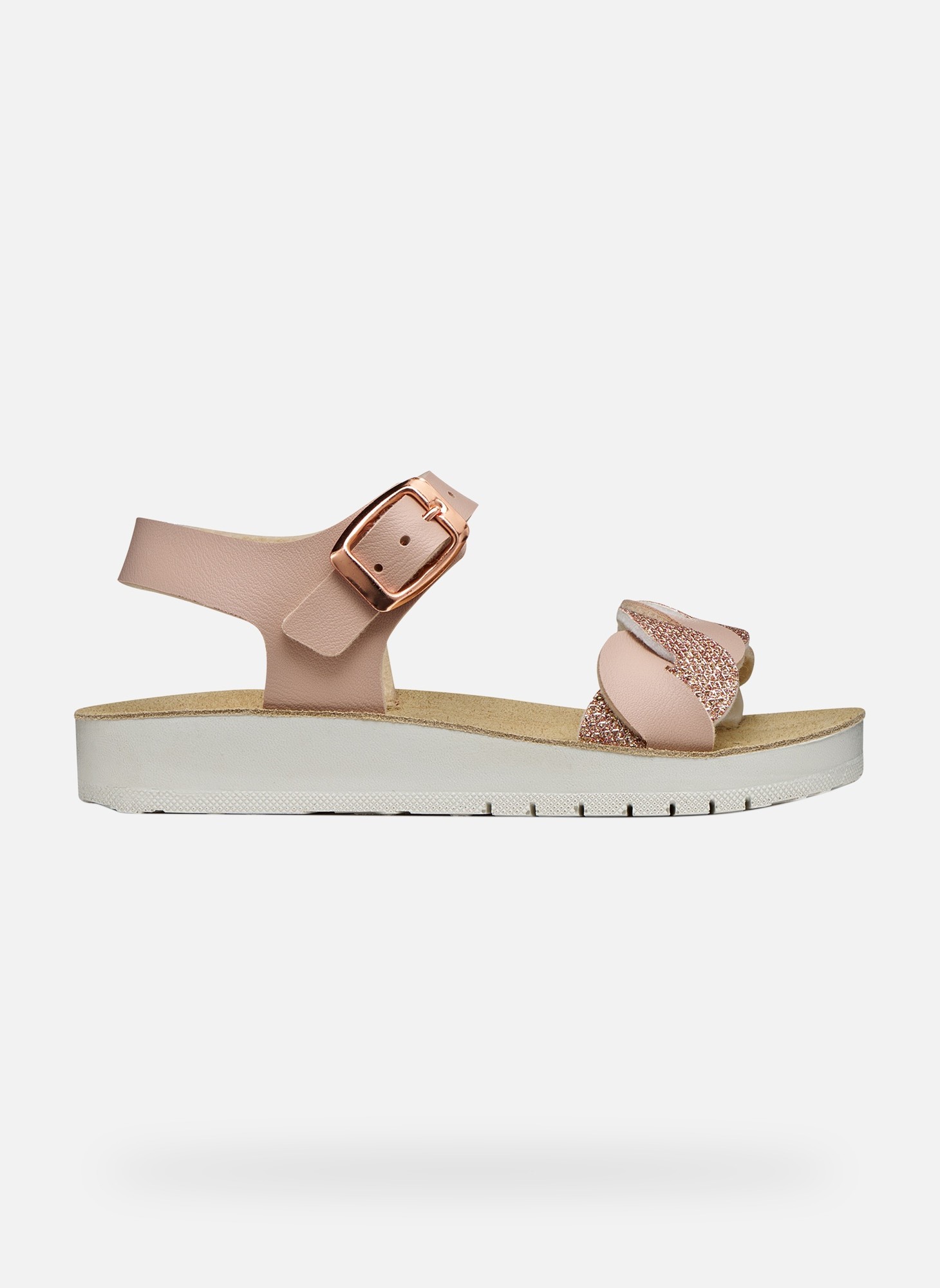 Sandales SANDAL COSTAREI GIRL fille rose Geox Sandales SANDAL COSTAREI GIRL fille rose Rose