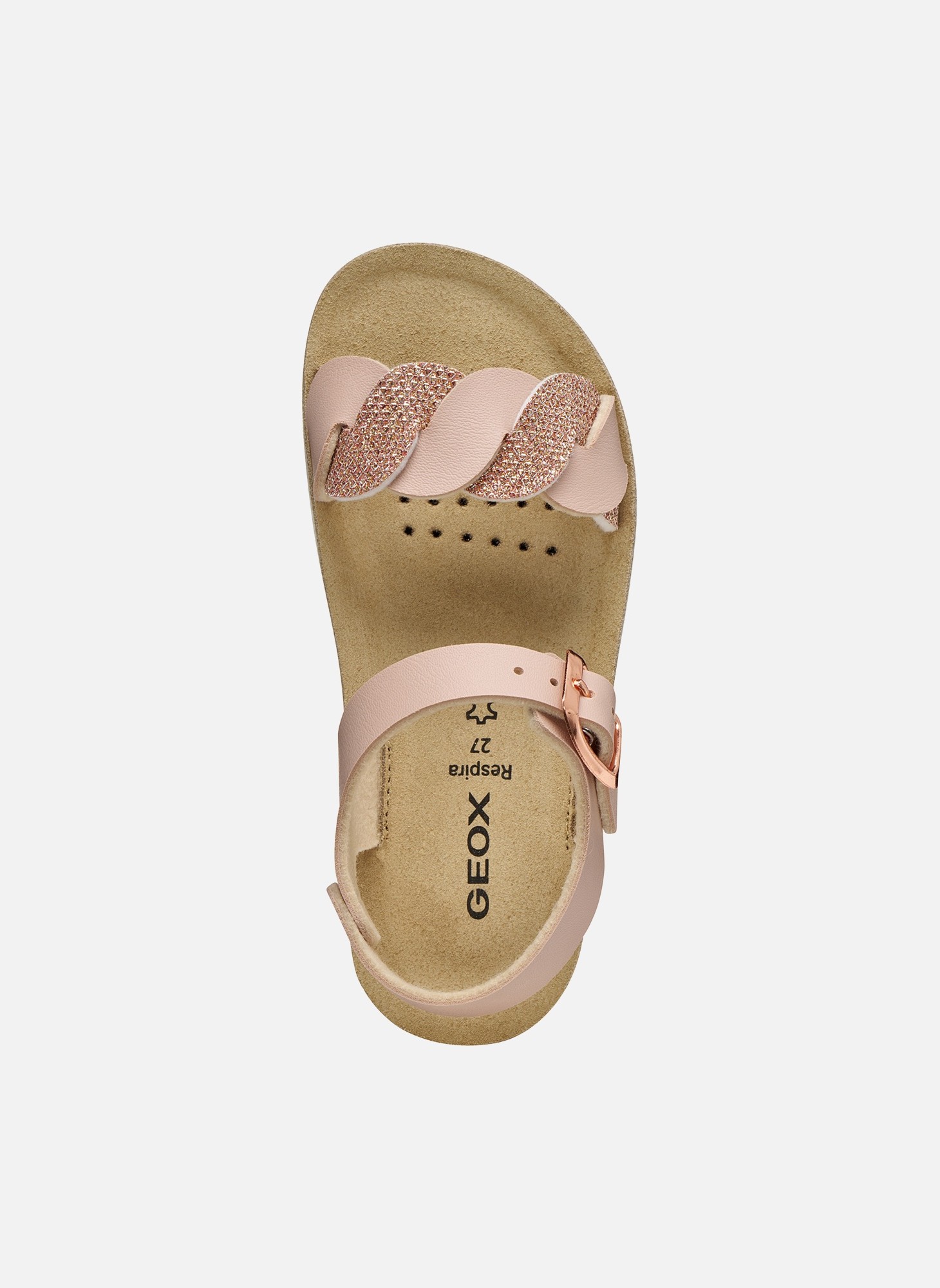 Sandales SANDAL COSTAREI GIRL fille rose Geox Sandales SANDAL COSTAREI GIRL fille rose Rose