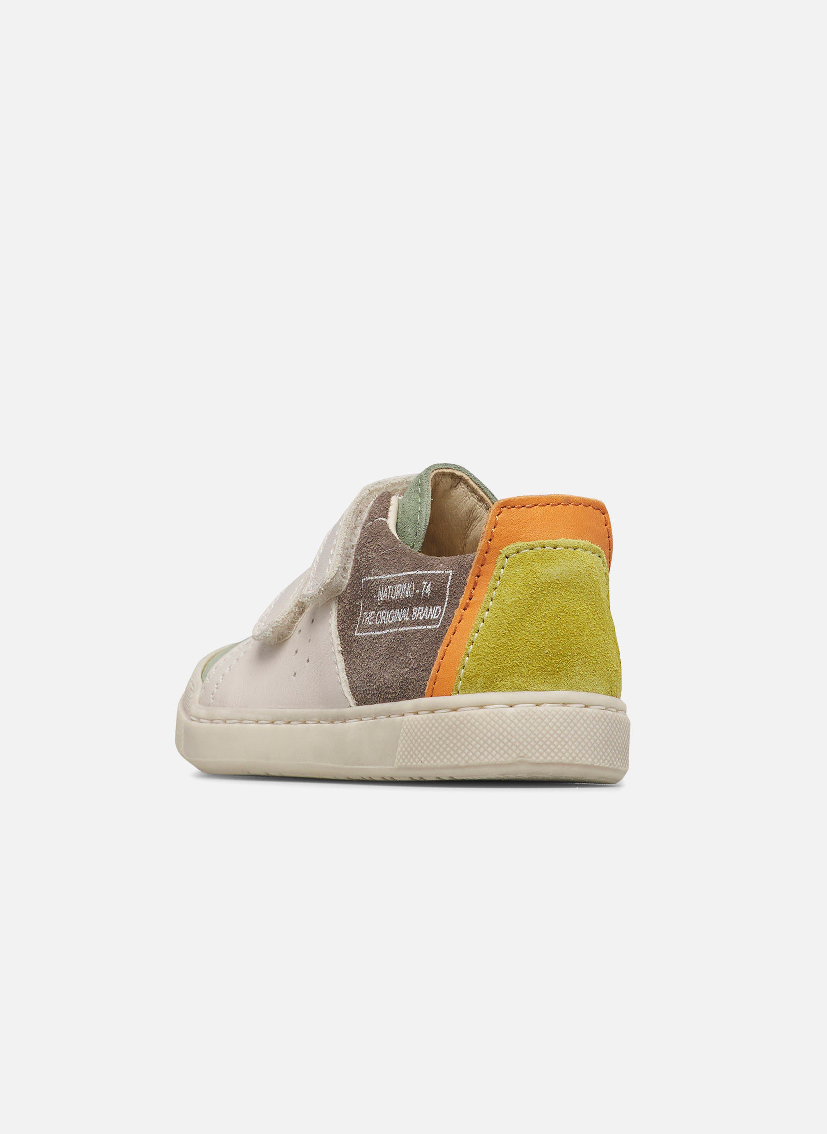 Baskets basses Sneakers TRAJAN VL Blanc crème-Vert olive garçon blanc Naturino Baskets basses Sneakers TRAJAN VL Blanc crème-Vert olive garçon blanc Blanc & vert