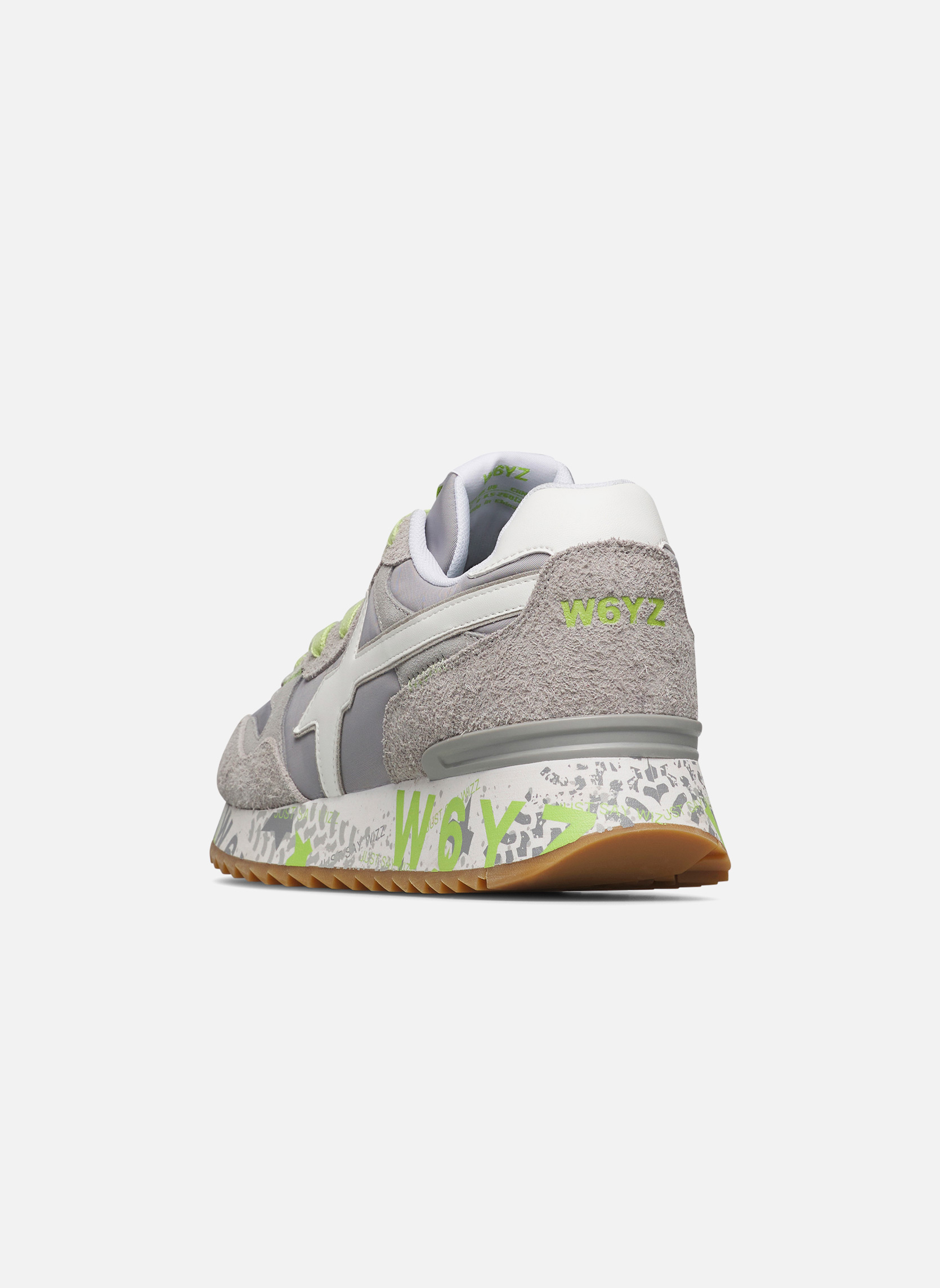 Baskets basses Sneakers YAK-M. Gris-Blanc homme gris W6YZ Baskets basses Sneakers YAK-M. Gris-Blanc homme gris Gris