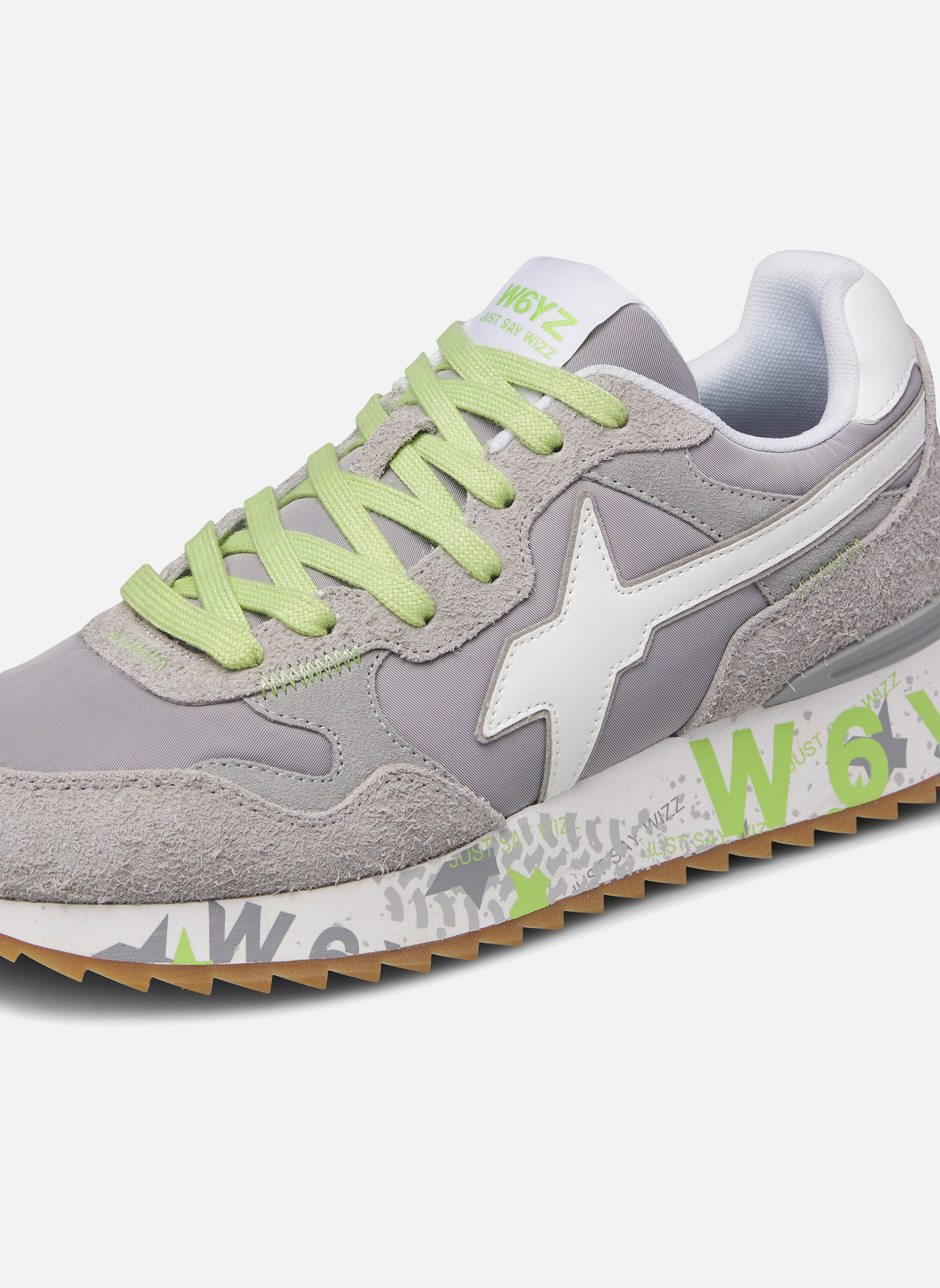 Baskets basses Sneakers YAK-M. Gris-Blanc homme gris W6YZ Baskets basses Sneakers YAK-M. Gris-Blanc homme gris Gris