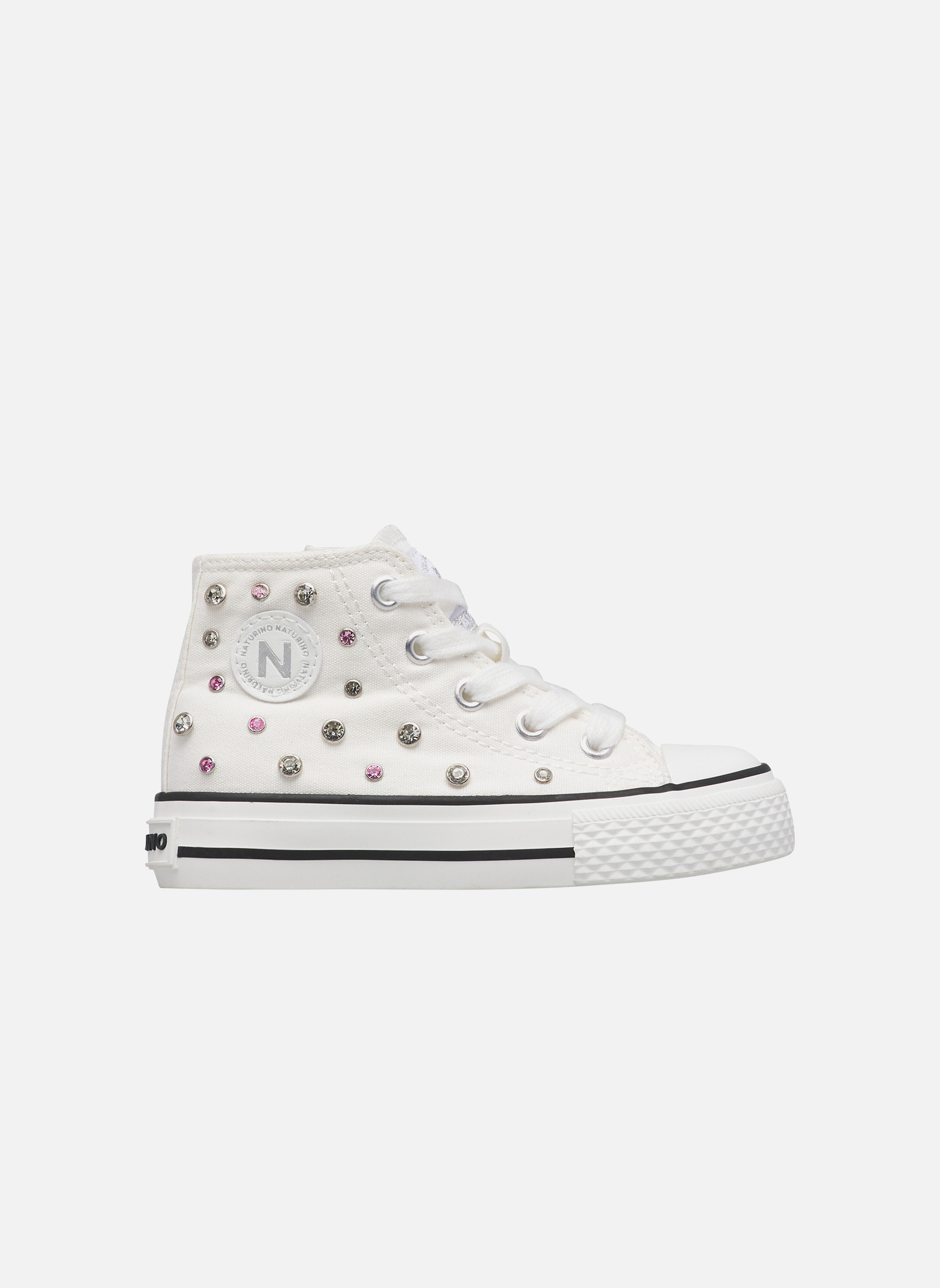 Baskets basses Sneakers YLFAS. Blanc- fille blanc Naturino Baskets basses Sneakers YLFAS. Blanc- fille blanc Blanc