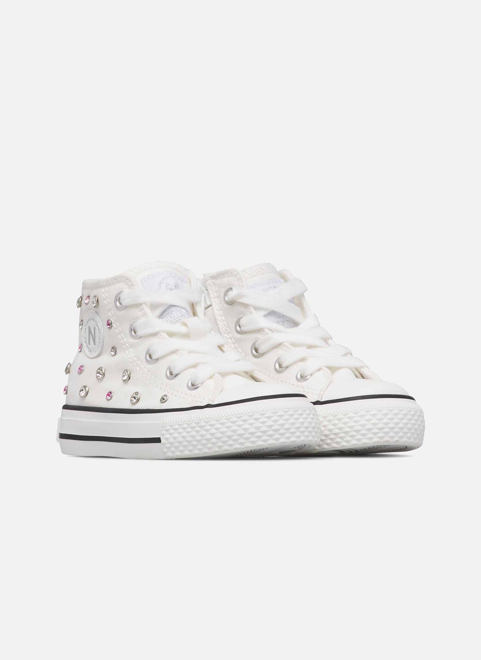 Baskets basses Sneakers YLFAS. Blanc- fille blanc Naturino Baskets basses Sneakers YLFAS. Blanc- fille blanc Blanc