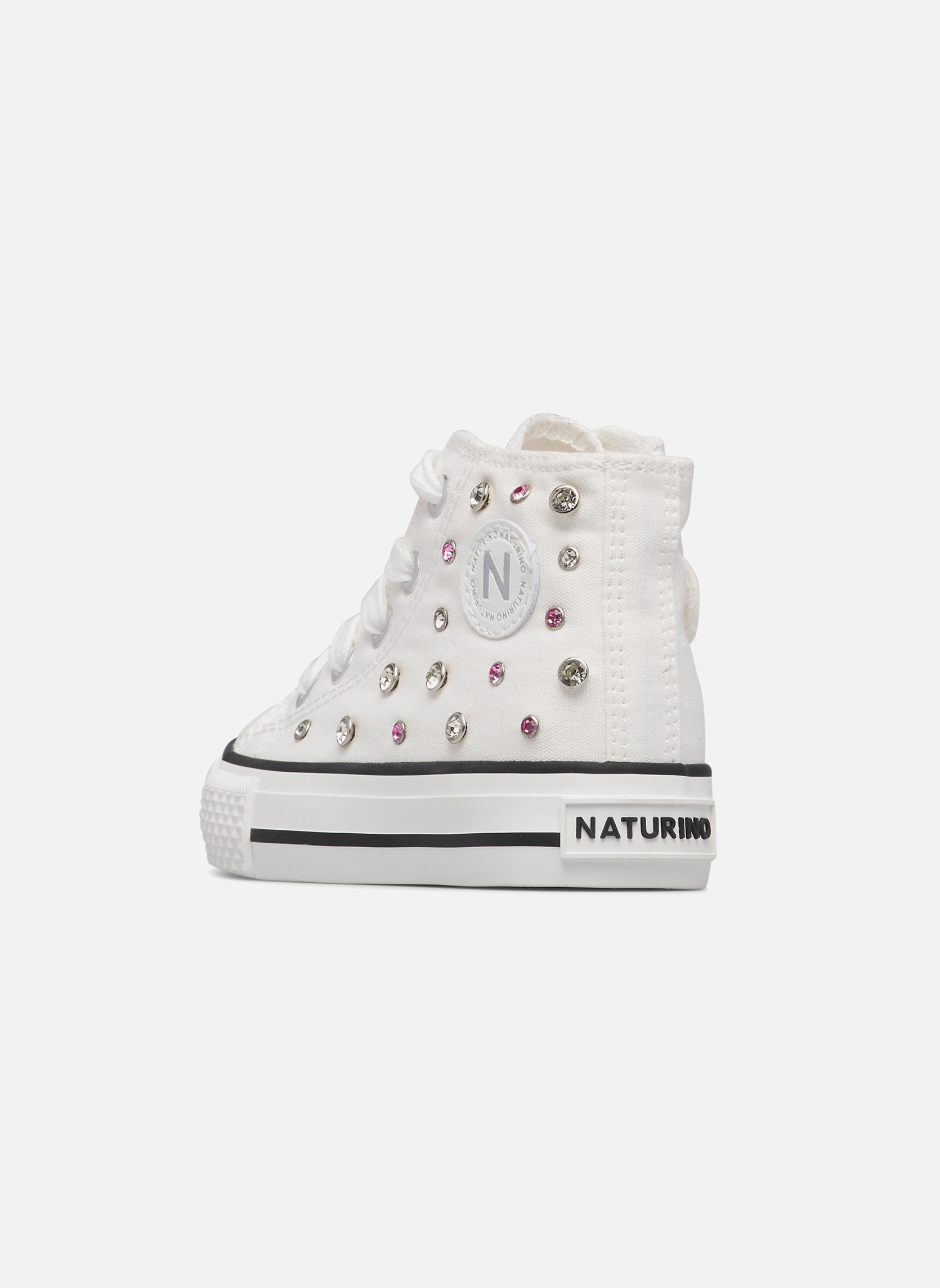 Baskets basses Sneakers YLFAS. Blanc- fille blanc Naturino Baskets basses Sneakers YLFAS. Blanc- fille blanc Blanc