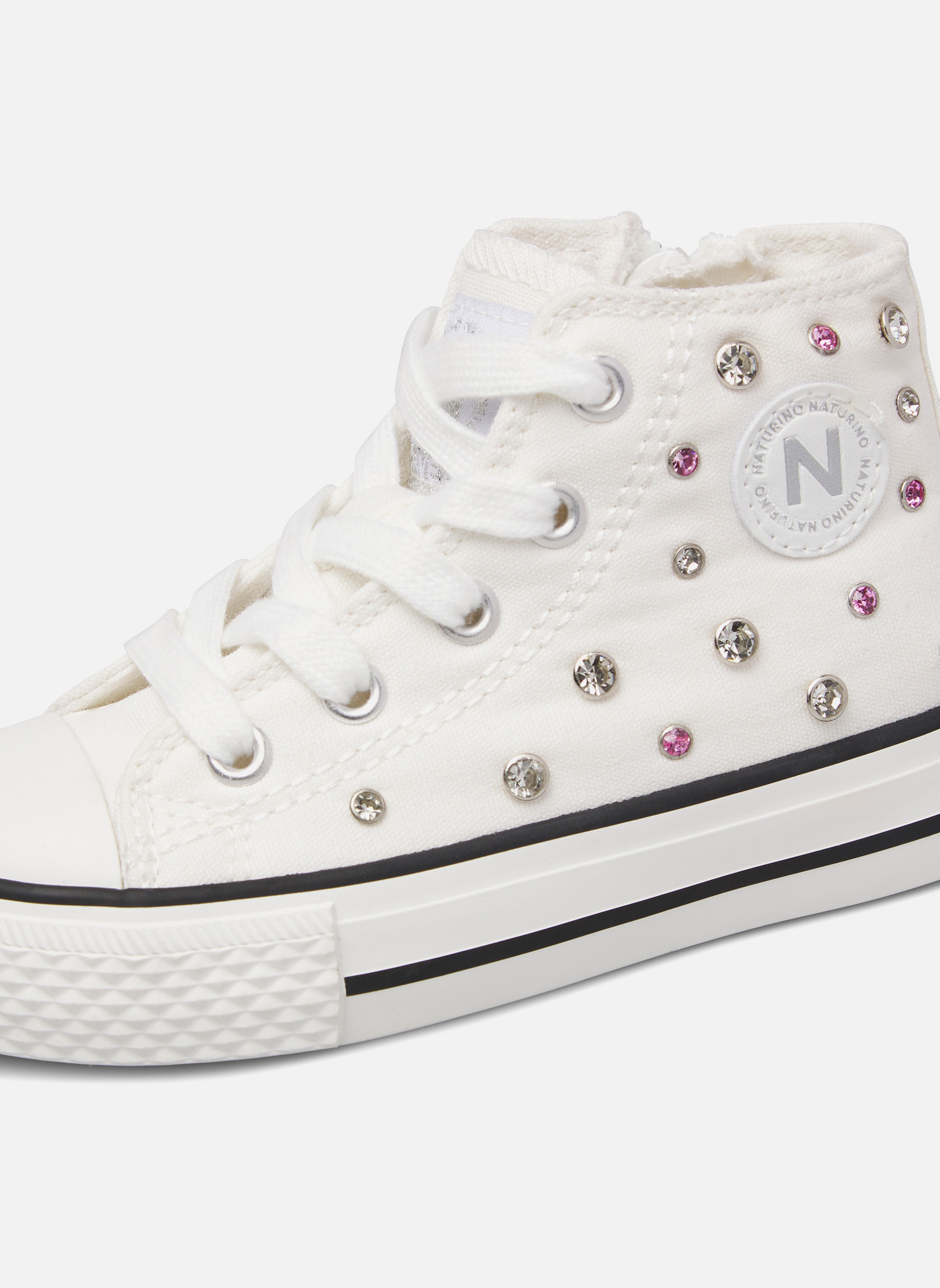 Baskets basses Sneakers YLFAS. Blanc- fille blanc Naturino Baskets basses Sneakers YLFAS. Blanc- fille blanc Blanc