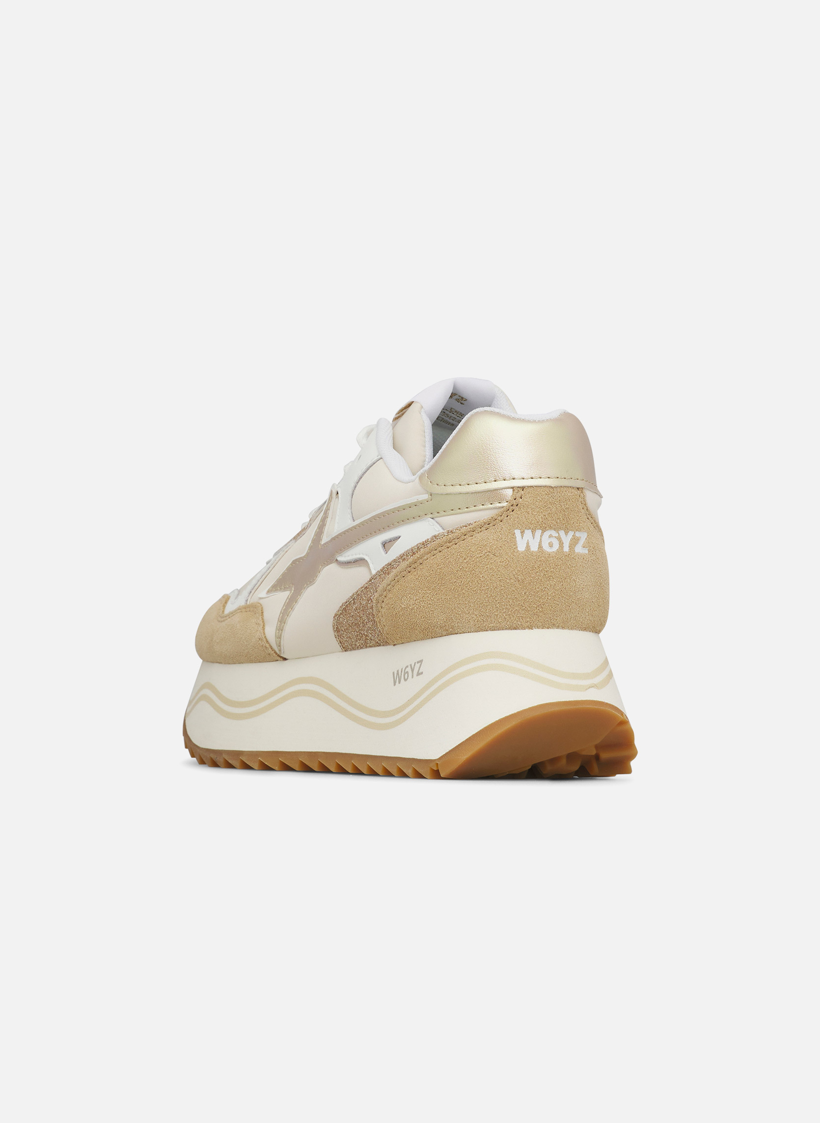 Baskets basses Sneakers DEVA W. Beige-Blanc femme beige W6YZ Baskets basses Sneakers DEVA W. Beige-Blanc femme beige Beige