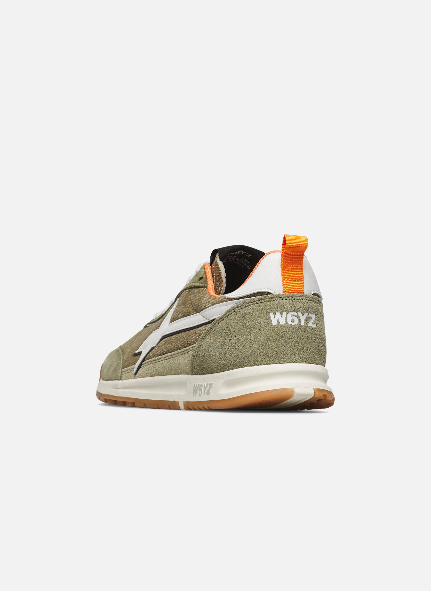 Baskets basses Sneakers KEY-M. Kaki-Blanc homme vert W6YZ Baskets basses Sneakers KEY-M. Kaki-Blanc homme vert Vert foncé