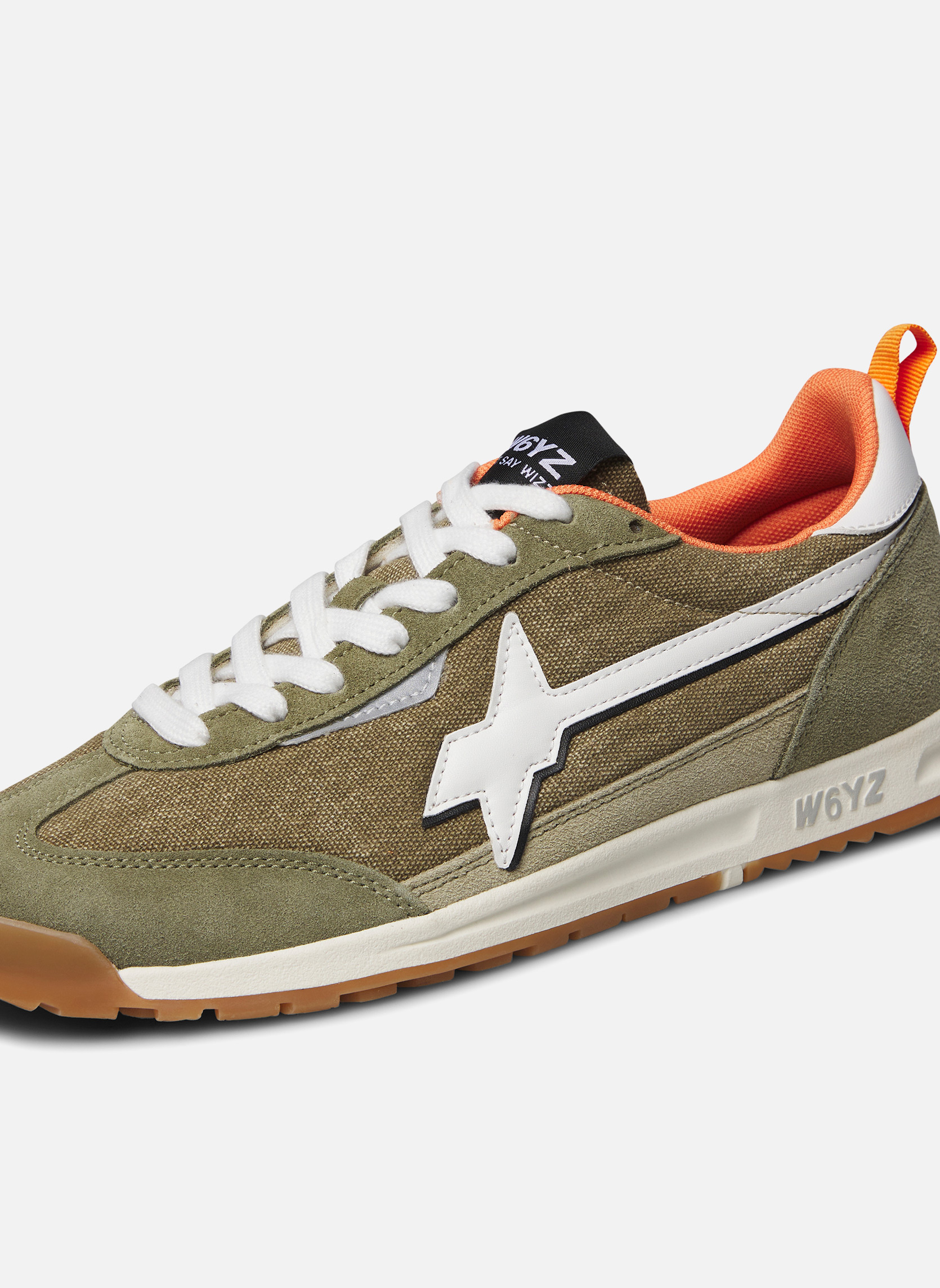 Baskets basses Sneakers KEY-M. Kaki-Blanc homme vert W6YZ Baskets basses Sneakers KEY-M. Kaki-Blanc homme vert Vert foncé