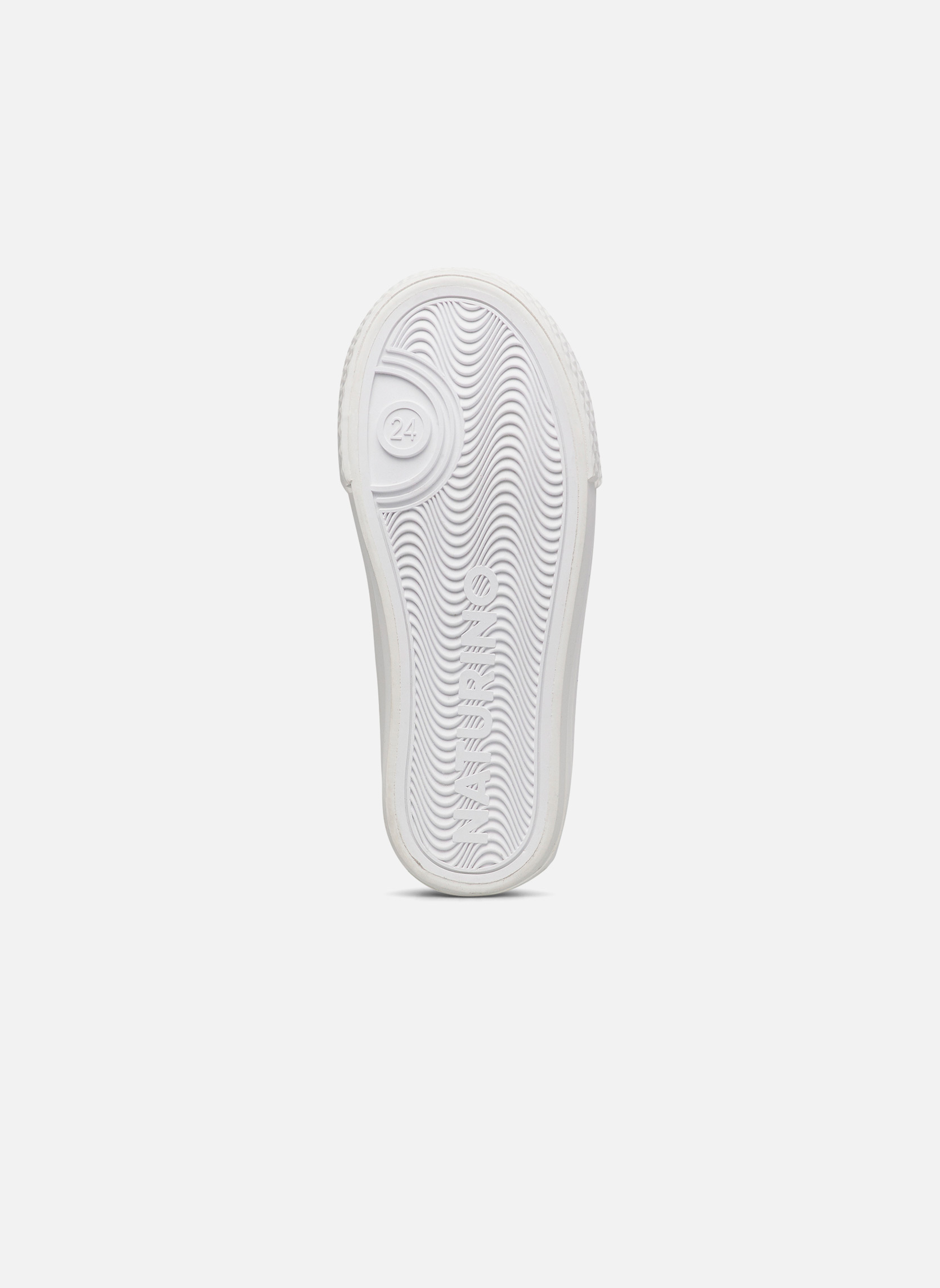Baskets basses Sneakers YLFAS BIG FLOWER. Blanc-Platine- fille blanc Naturino Baskets basses Sneakers YLFAS BIG FLOWER. Blanc-Platine- fille blanc Blanc