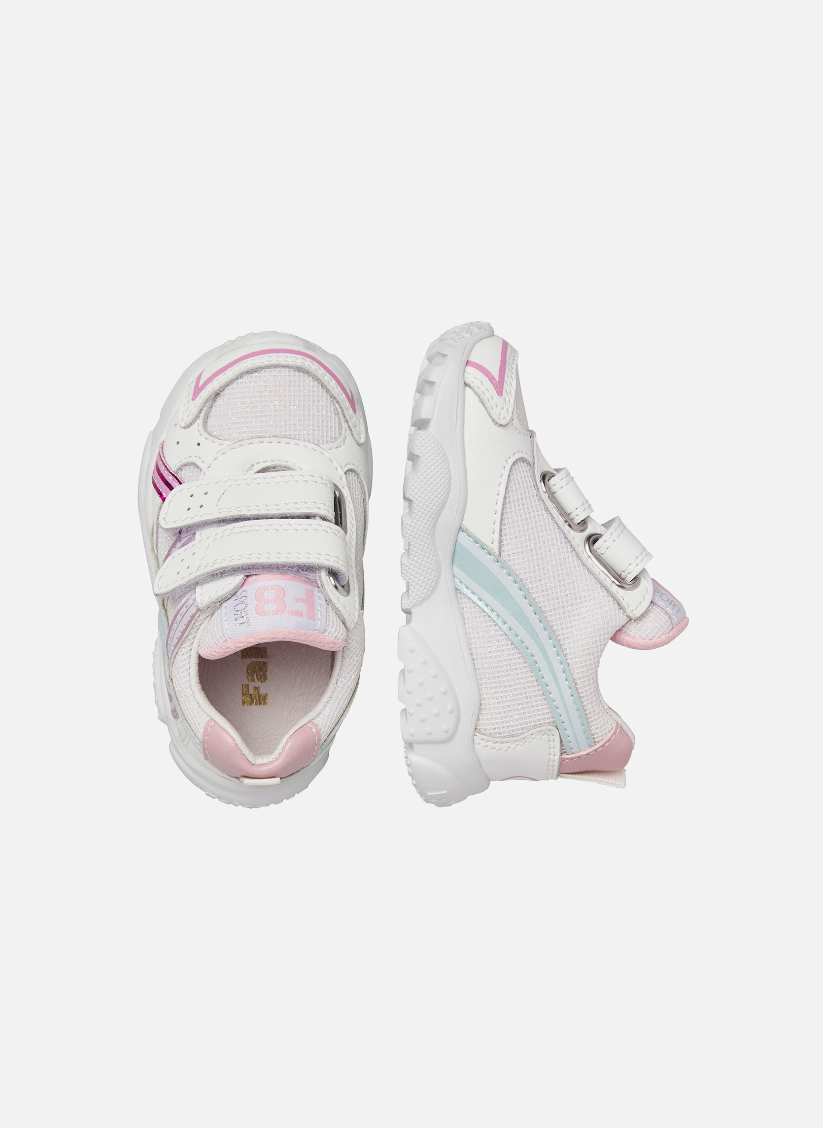 Baskets basses Sneakers ASTRID VL. Blanc- fille blanc Falcotto Baskets basses Sneakers ASTRID VL. Blanc- fille blanc Blanc