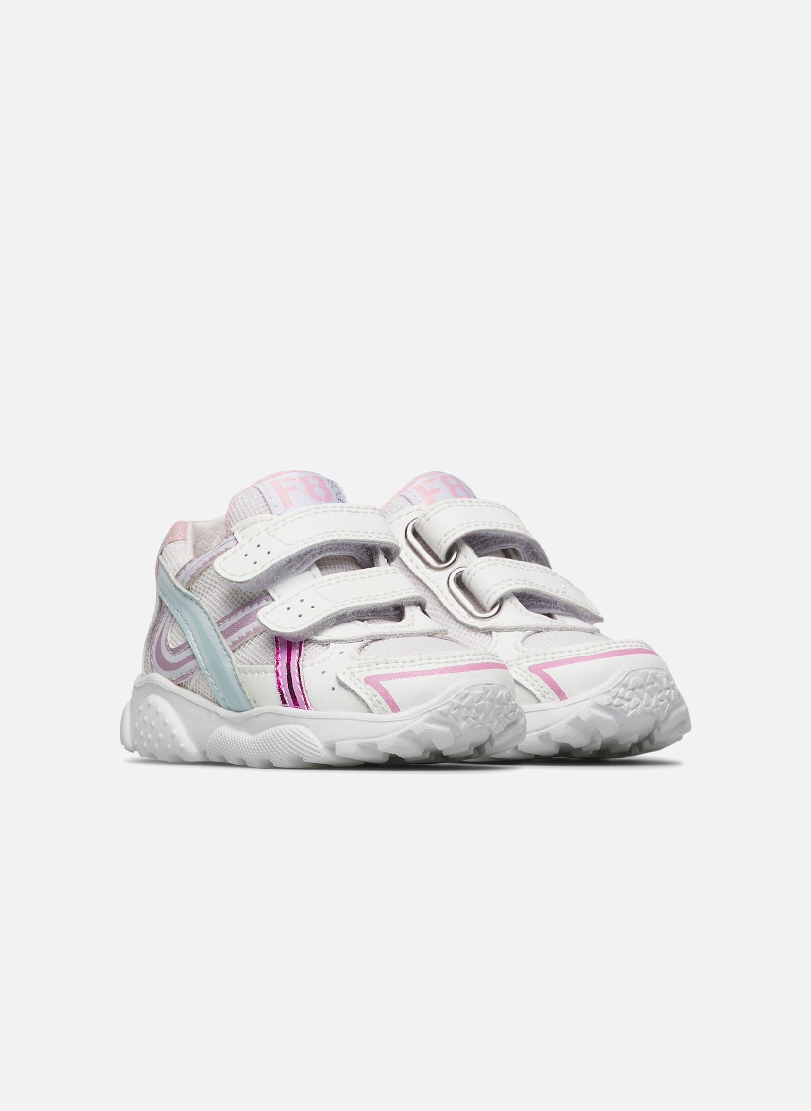 Baskets basses Sneakers ASTRID VL. Blanc- fille blanc Falcotto Baskets basses Sneakers ASTRID VL. Blanc- fille blanc Blanc