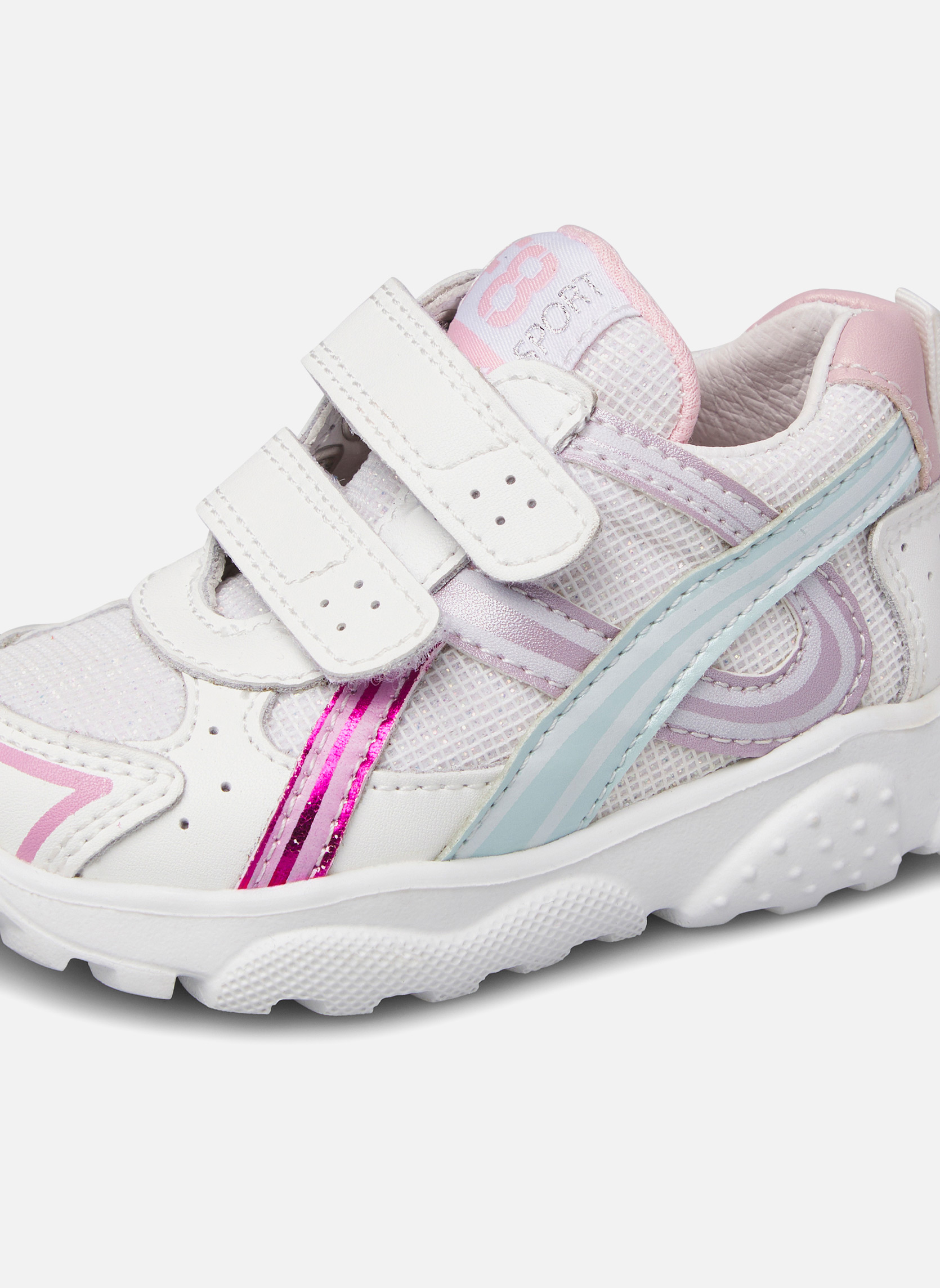 Baskets basses Sneakers ASTRID VL. Blanc- fille blanc Falcotto Baskets basses Sneakers ASTRID VL. Blanc- fille blanc Blanc