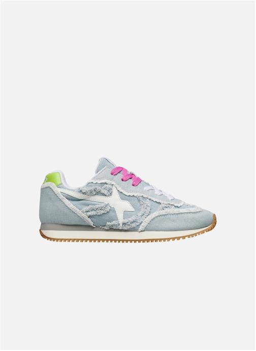 W6YZ Baskets basses Sneakers SAMOA-UNI. Céleste-Céleste homme bleu