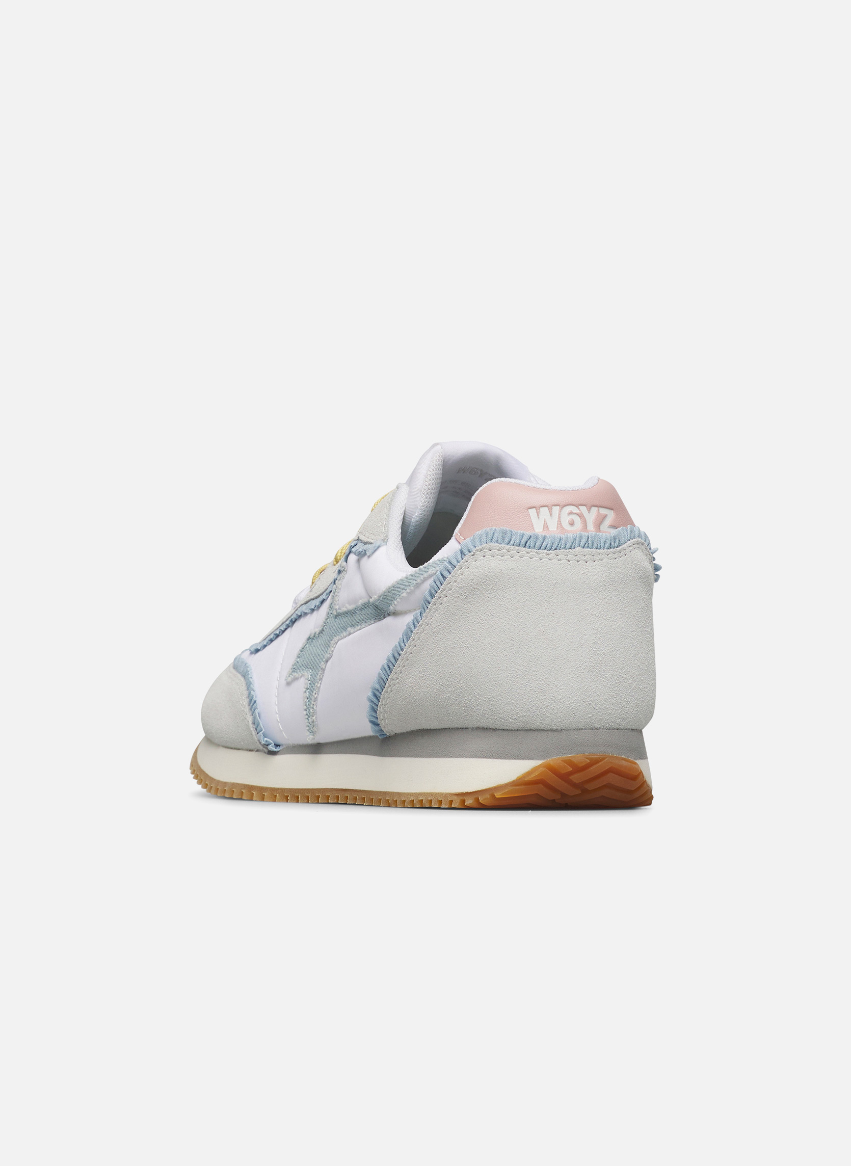 Baskets basses Sneakers SAMOA-UNI. Céleste-Céleste homme blanc W6YZ Baskets basses Sneakers SAMOA-UNI. Céleste-Céleste homme blanc Blanc & bleu