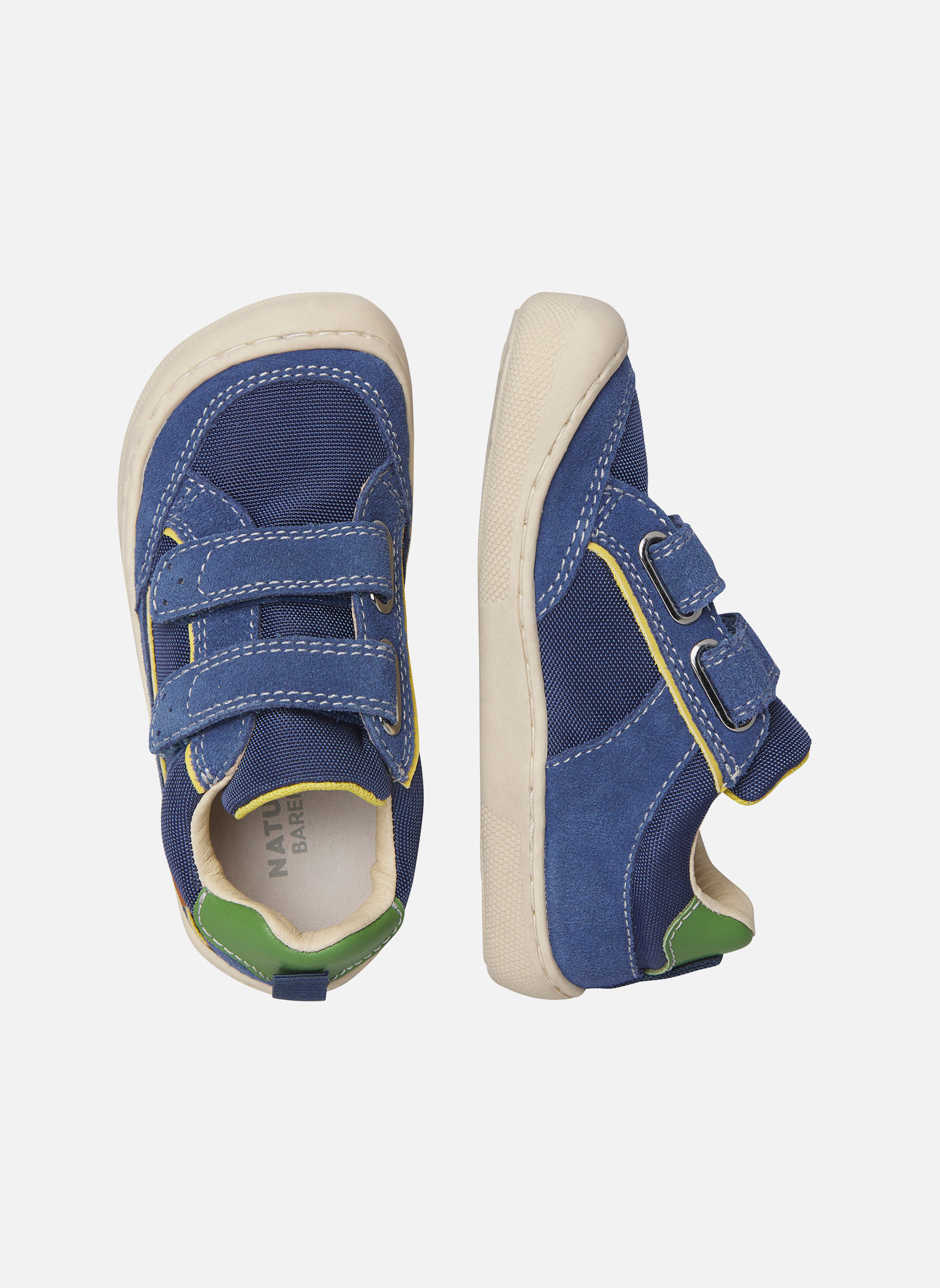 Baskets basses Sneakers BAREFOOT KESY VL. Bleu-Jaune- garçon bleu Naturino Baskets basses Sneakers BAREFOOT KESY VL. Bleu-Jaune- garçon bleu Bleu