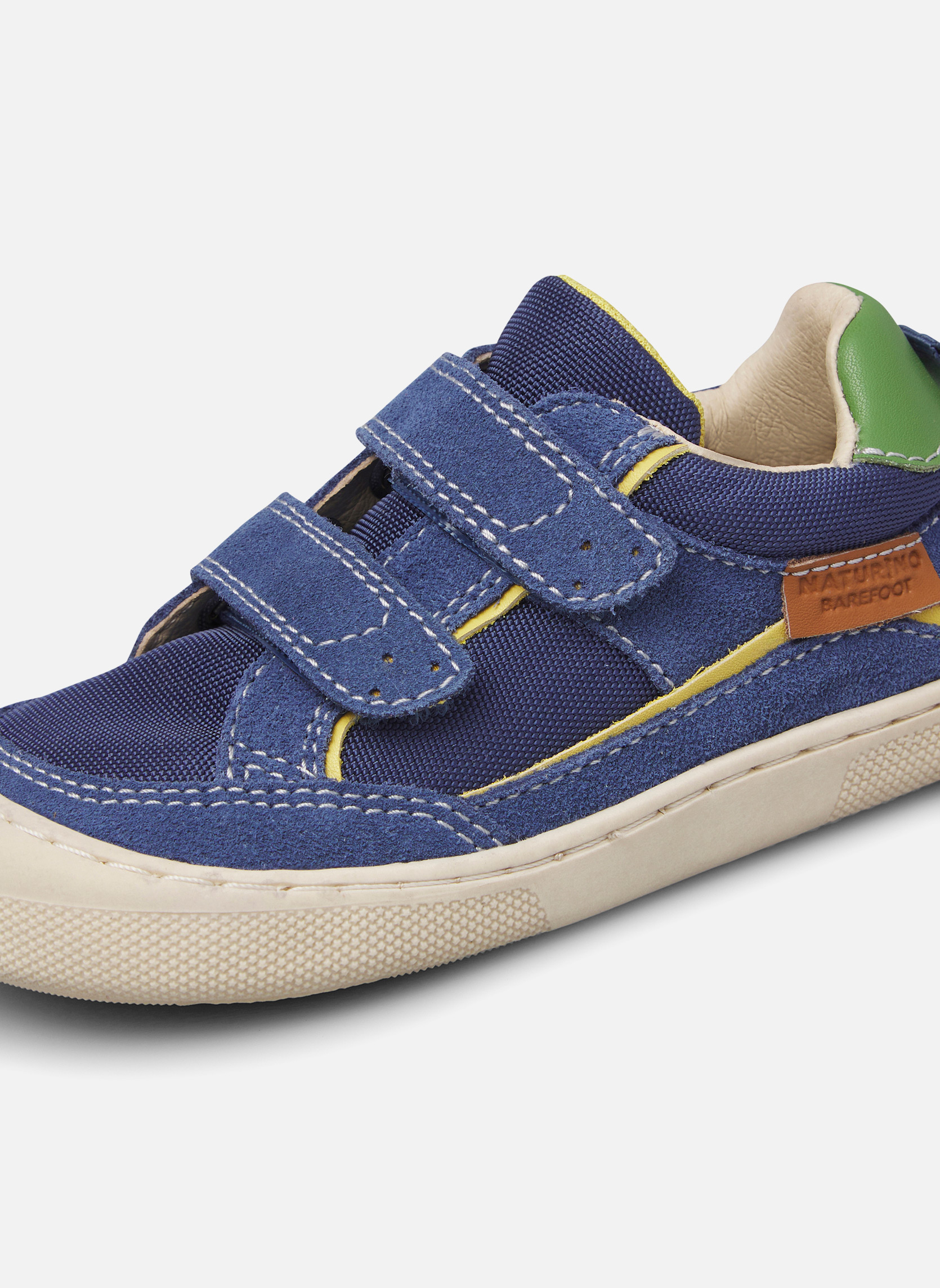 Baskets basses Sneakers BAREFOOT KESY VL. Bleu-Jaune- garçon bleu Naturino Baskets basses Sneakers BAREFOOT KESY VL. Bleu-Jaune- garçon bleu Bleu