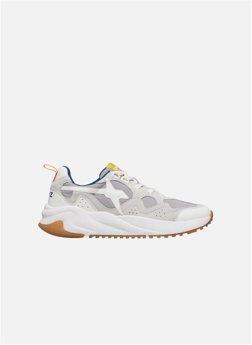 W6YZ Baskets basses Sneakers FLIK-M. Gris-Blanc homme gris