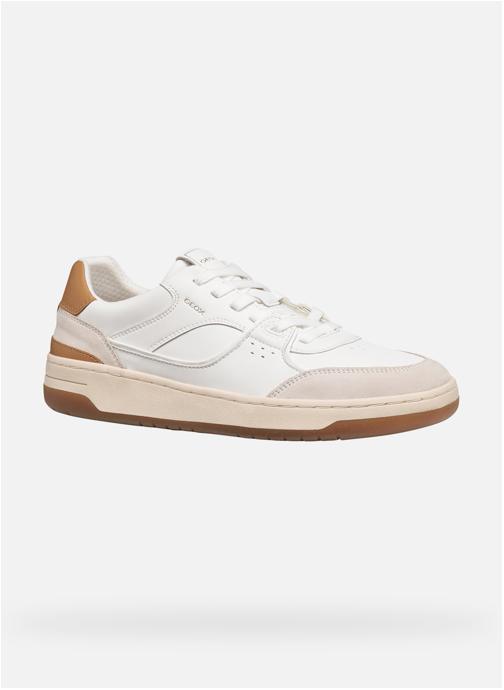 Geox Baskets basses U SEDRAL COURT homme blanc