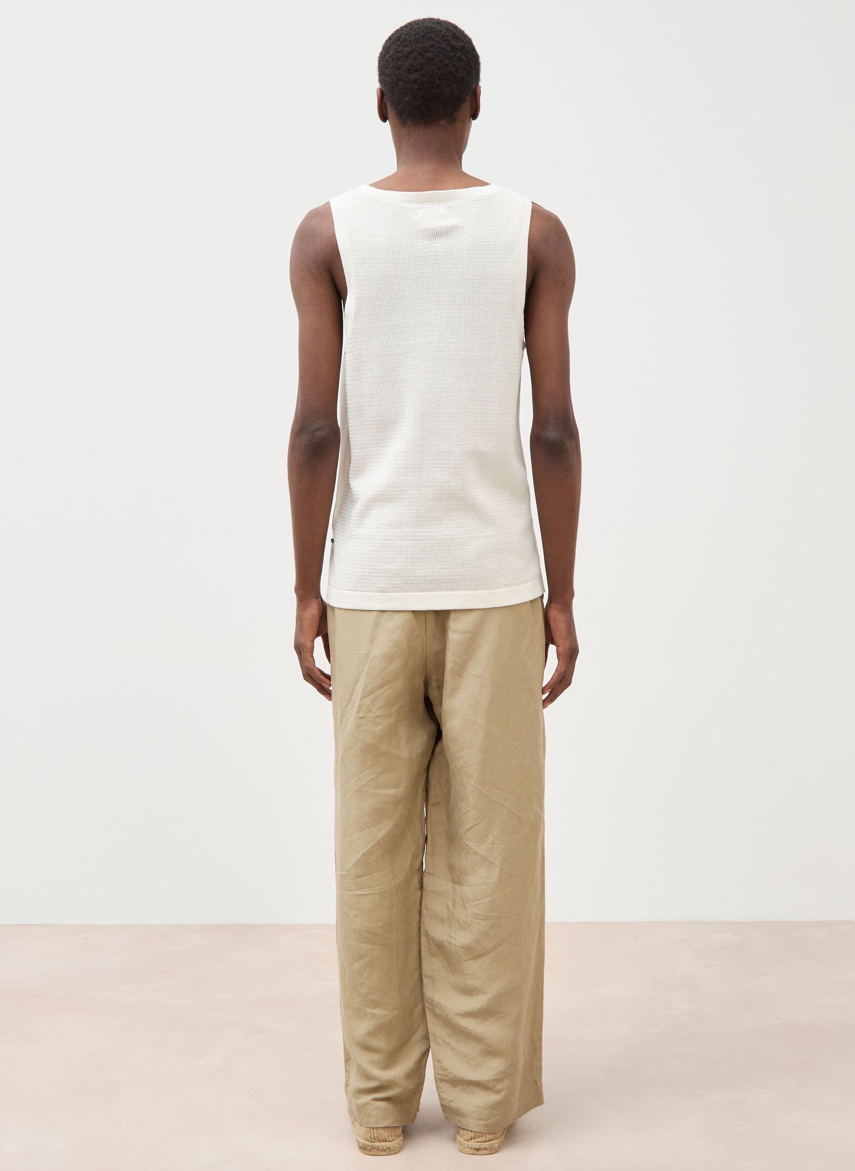 Débardeurs Marcel - DEBJAVABEACH homme blanc Bonobo Débardeurs Marcel - DEBJAVABEACH homme blanc Blanc