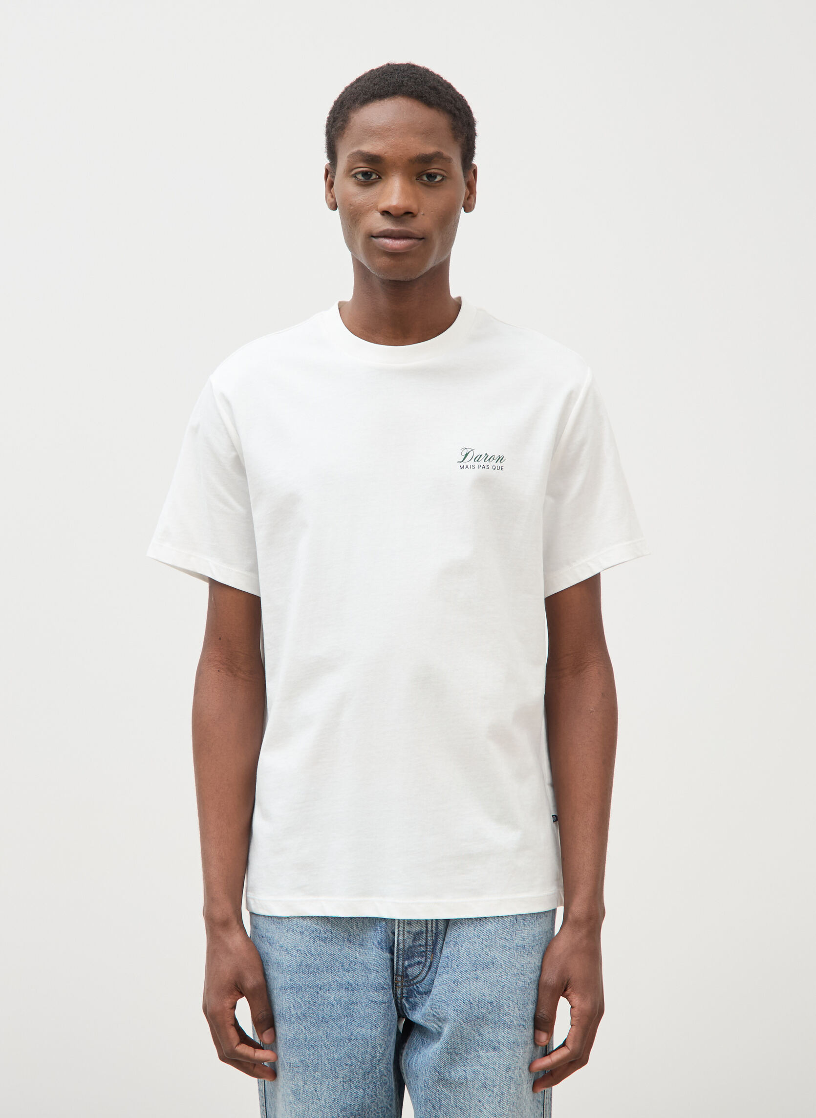 Tee-shirts TEEDARONPASH homme blanc Bonobo Tee-shirts TEEDARONPASH homme blanc Blanc