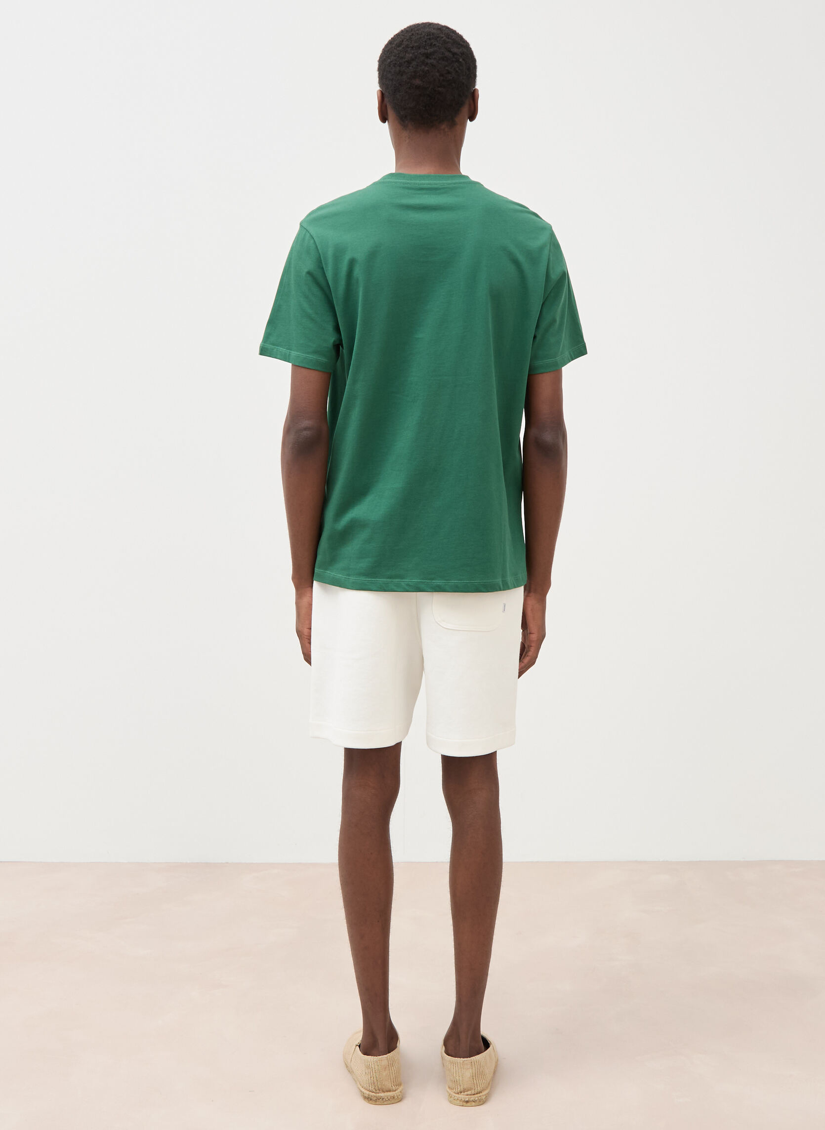 Tee-shirts TEEDADCHAMPH homme vert Bonobo Tee-shirts TEEDADCHAMPH homme vert Vert