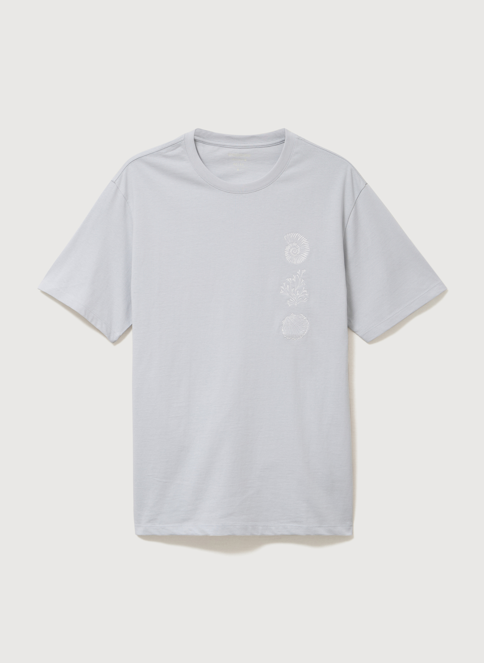 Tee-shirts TEESANDH homme gris Bonobo Tee-shirts TEESANDH homme gris Gris clair