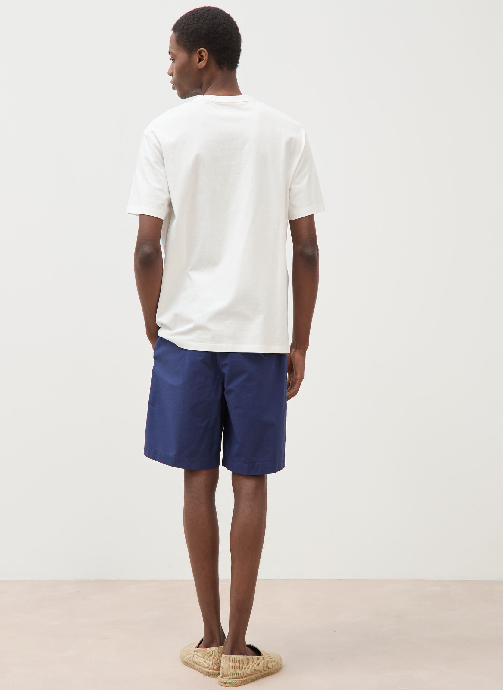 Tee-shirts TEEPATCHBOUH homme blanc Bonobo Tee-shirts TEEPATCHBOUH homme blanc Blanc