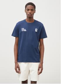 Tee-shirts TEEFOOTBALLH homme bleu