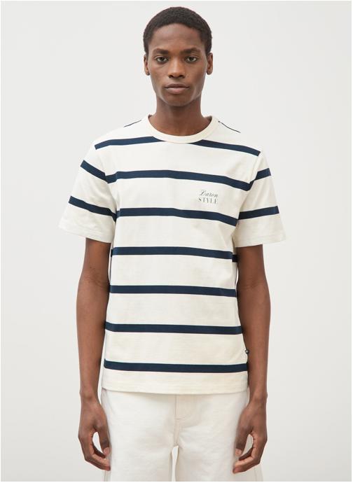 Bonobo Tee-shirts TEEPATCHDADH homme blanc