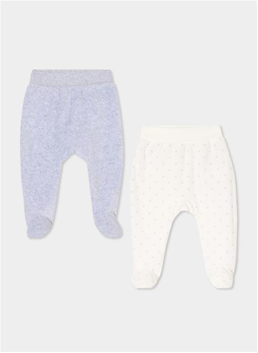 KIMBALOO Pantalons Pantalon - KIM1_PANTVEL_LOTX2 fille blanc