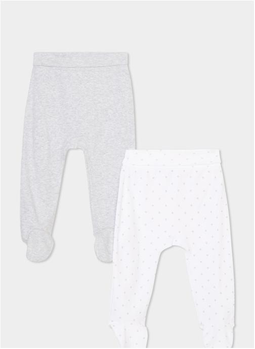 KIMBALOO Pantalons Pantalon - KIM1_PANT_LOTX2 fille blanc
