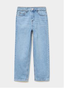 Jeans droits CRE4_DREGULAR fille bleu CREEKS Jeans droits CRE4_DREGULAR fille bleu Bleu denim