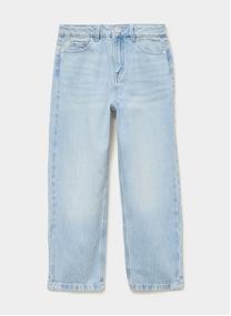 Jeans droits CRE4_DREGULAR fille bleu