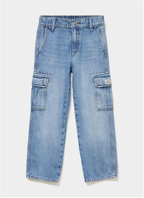 CREEKS Jeans droits Jean - CRE2CARGODEN garçon bleu