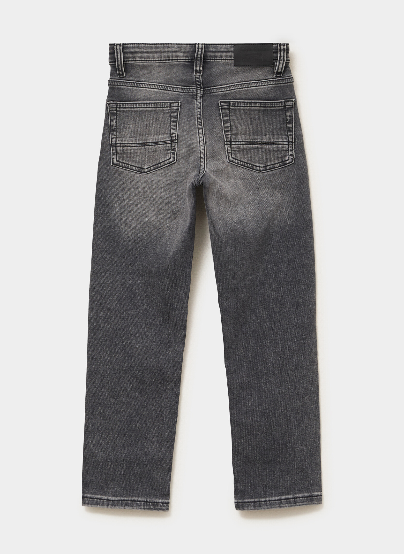 Jeans droits CRE2REGUMAILLE garçon gris CREEKS Jeans droits CRE2REGUMAILLE garçon gris Gris