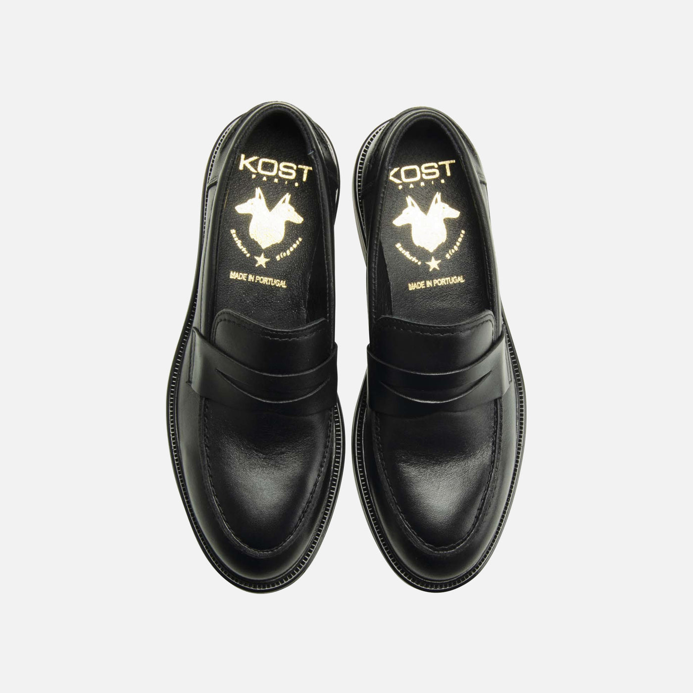 Kost Mocassins MOCASSIN JINA A NOIR femme noir | Sarenza France