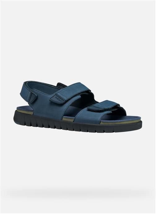 Geox Sandales et mules U FLEXTRIDE S homme bleu