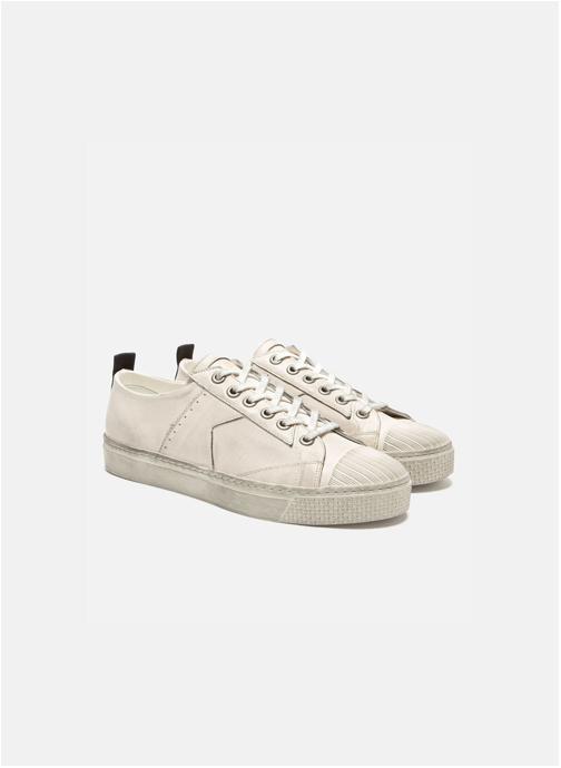 Kost Baskets basses BASKET BACKSTAGE L3 ECRU homme blanc