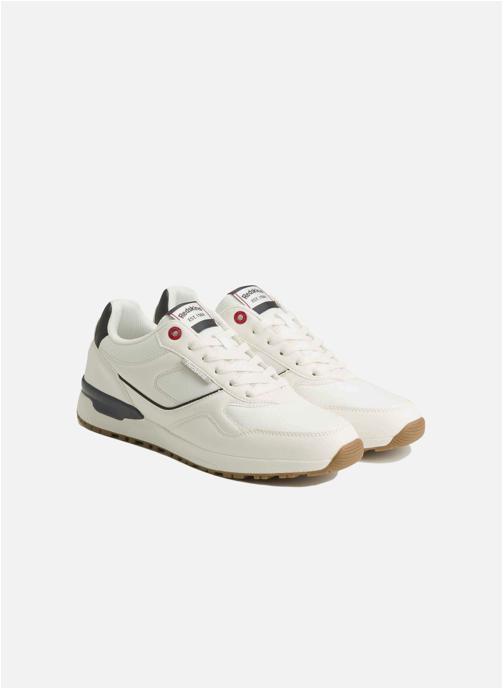 Redskins Baskets basses BASKET GANJA BLANC+MARINE homme blanc