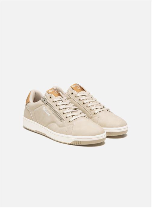Redskins Baskets basses BASKET GOBAT BEIGE+COGNAC homme beige