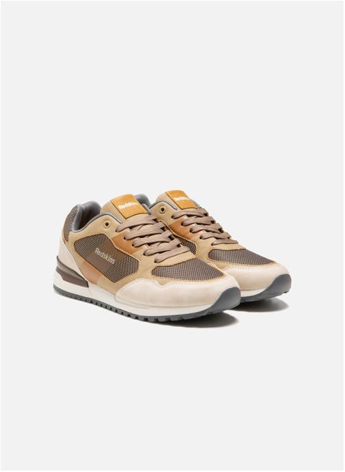 Redskins Baskets basses BASKET OBVIOUS BEIGE+TAUPE+COGNAC homme beige